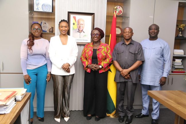 COLOMBIAN DIPLOMAT MEETS HON ABLA DZIFA GOMASHIE TO STRENGTHEN CULTURAL COLLABORATION