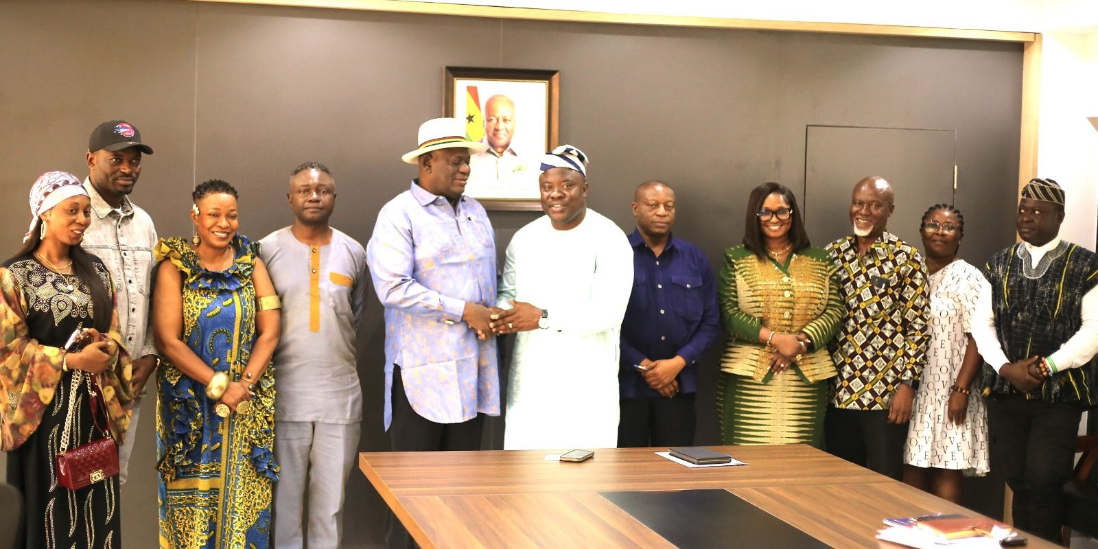 Ijaw National Congress Worldwide Leadership Pays Courtesy Visit to MoTCCA