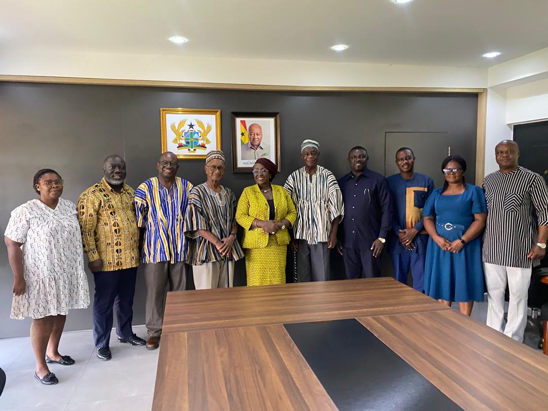 Minister for Tourism, Culture and Creative Arts Receives Nandom Delegation, Pledges Support for 2025 Cultural Festival