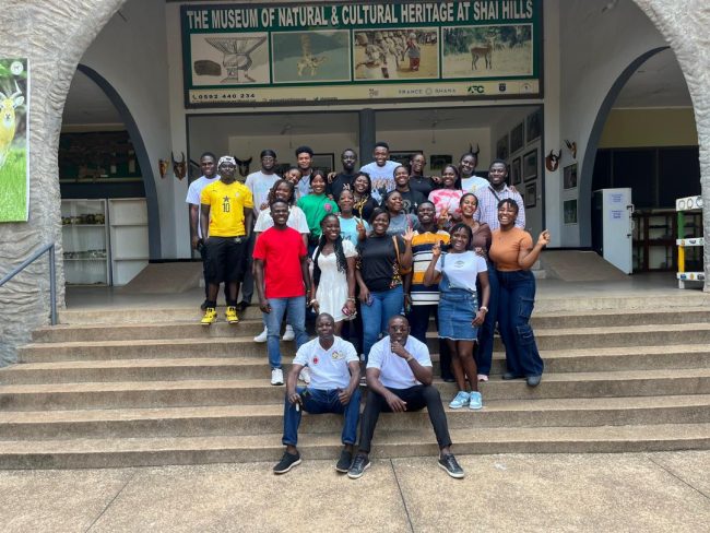 National Service Personnel Tour Shai Hills and Adomi Bridge to Mark End of Service