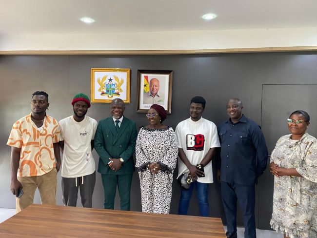 Tourism, Culture and Creative Arts Minister Engages Western Region Youth on Creative Arts Opportunities